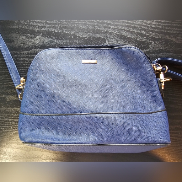 Elim and Paul Blue Cross Body Purse OS - Picture 1 of 11